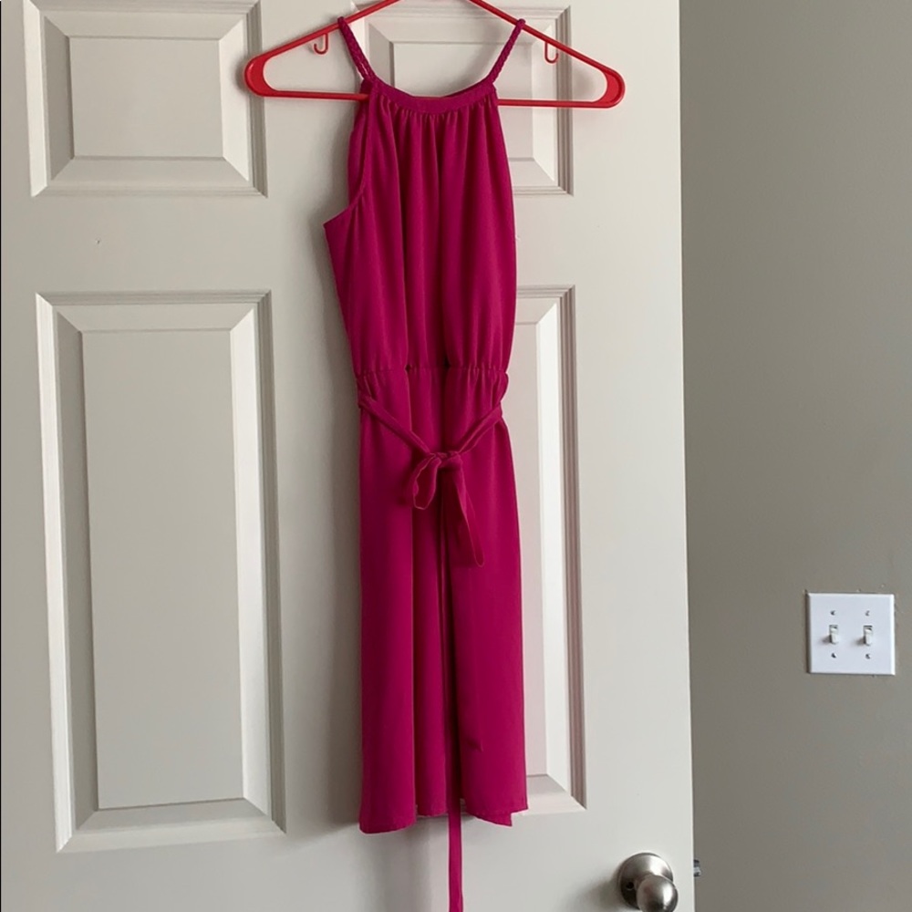 Magenta Loft Dress